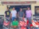 Borgol Pelaku Curanmor, Team Elang Polsek Sorong Barat Amankan 4 Sepeda Motor