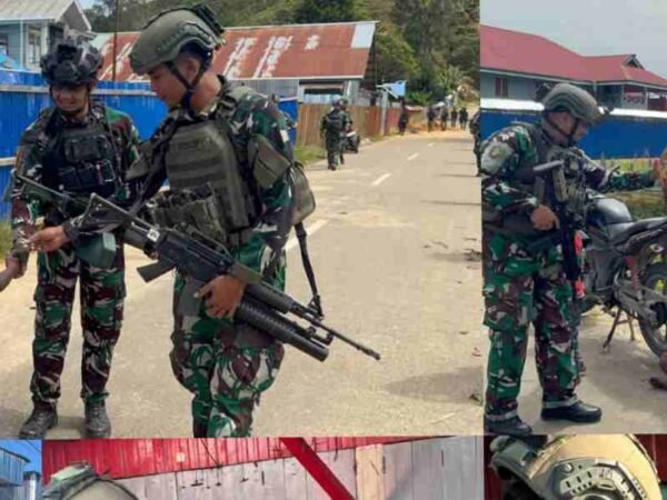 Setiap Langkah Patroli Jadi Aksi Peduli, Satgas Yonif 2 Marinir Dekat Warga Enarotali