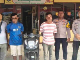 Spesialis Curanmor Ditangkap, Team Paniki Polsek Sorong Timur Amankan Honda Genio
