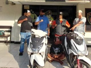 Tangkap Pelaku Curanmor, Team Elang Polsek Sorong Barat Sita 2 Sepeda Motor