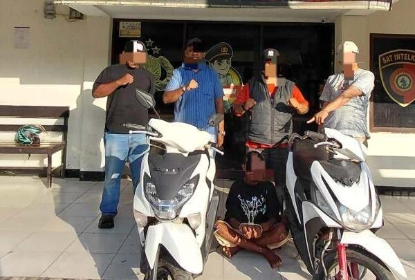 Tangkap Pelaku Curanmor, Team Elang Polsek Sorong Barat Sita 2 Sepeda Motor