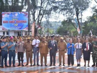 Koarmada III Hadiri Upacara Peringatan Hari Anak Nasional Tahun 2026