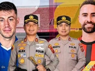 Perkuat Kebersamaan, Polres Cianjur Gelar Nobar Persib Bandung vs DPMM FC