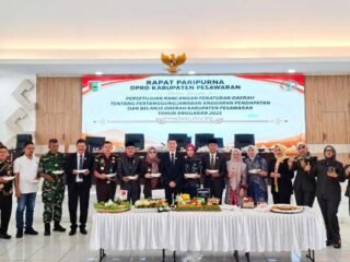 DPRD Pesawaran Setujui Ranperda Pertanggung Jawaban Pelaksanaan APBD Tahun Anggaran 2025