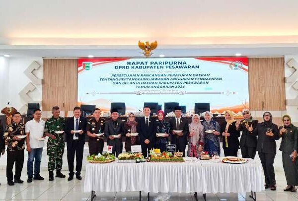 DPRD Pesawaran Setujui Ranperda Pertanggung Jawaban Pelaksanaan APBD Tahun Anggaran 2025