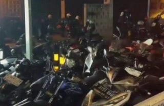 Operasi Gabungan Penertiban Knalpot Brong, Polres Cianjur Tindak 103 Pelanggar