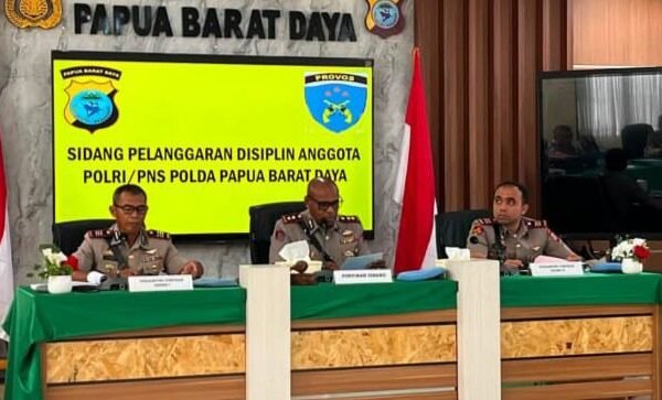 Kapolda Papua Barat Daya Tegaskan Tidak Ada Toleransi bagi Anggota yang Langgar Disiplin