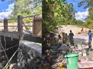 Rehab Jembatan TMMD Ke-129 Kodim 1807/Sorsel Hampir Rampung, Perkuat Akses dan Tingkatkan Mobilitas Warga Kampung Sesor