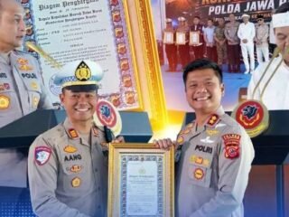 Komitmen Tertibkan Knalpot Tak Sesuai Spesifikasi, Polres Cianjur Terima Penghargaan Dari Kapolda Jabar