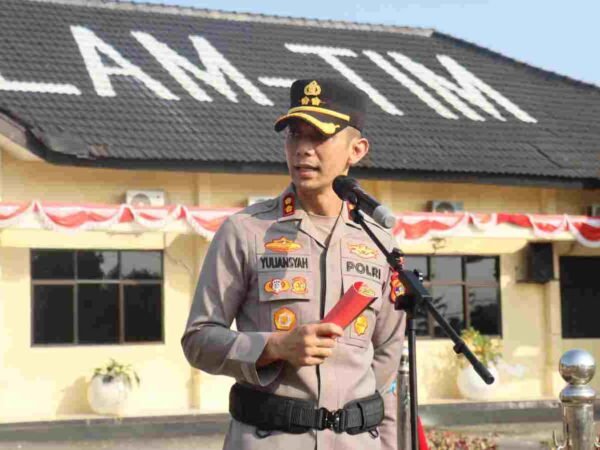 Musim Kemarau, Kapolres Lamtim: Jaga Lingkungan dan Hindari Membakar Lahan