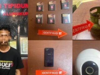 Bekuk Residivis Pembobol Warung, Polres Klukung Tangkap Pelaku di Banyuwangi