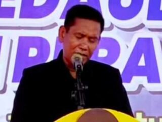 Wakil Ketua DPRD Langkat Romelta Ginting Hadiri Hari Pahlawan Bumi Hangus Pangkalan Berandan