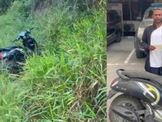 Diduga Hasil Curanmor, Polresta Sorong Amankan Satu Motor di Gunung Doser
