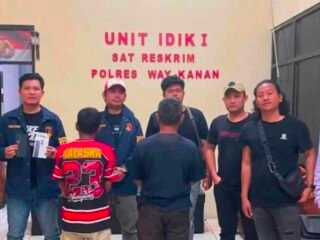 Satreskrim Polres Way Kanan Ringkus 2 Pelaku Pencurian HP Pelajar di Blambangan Umpu