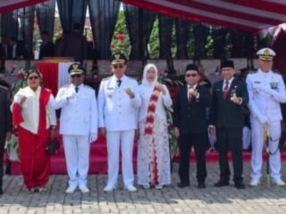 Dandim 1802/Sorong Hadiri Upacara HUT Kemerdekaan RI ke-81 di Kota Sorong