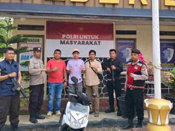 Polsek Baradatu Ungkap Penemuan Barang Bukti Sepeda Motor di Kampung Tiuh Balak