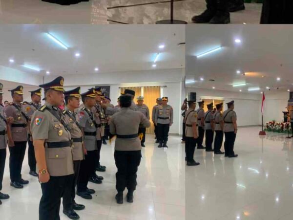 Kapolda Papua Barat Daya Pimpin Sertijab, Sejumlah PJU dan Lima Kapolres Berganti