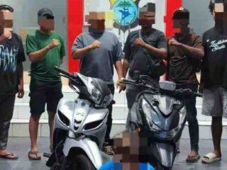 Tangkap Pelaku Curanmor, Polres Sorong Amankan Satu Unit Sepeda Motor