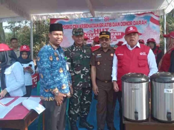 Peringati HUT ke-81, PMI Lampung Timur Gelar Donor Darah di Punden 6 Pugung Raharjo