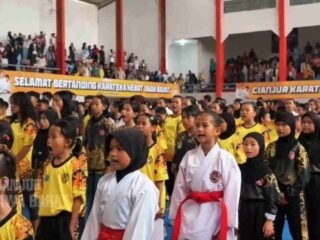 Kapolres Hadiri Pembukaan Cianjur Karate Open dan Festival Championship 2026
