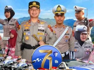 Hari Lalu Lintas ke-71, Polres Cianjur Perkuat Komitmen Pelayanan dan Keselamatan Masyarakat
