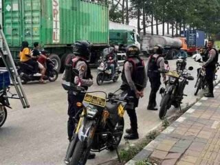 Jaga Kamtibmas, Polres Tangsel Gelar Operasi Cipta Kondisi di Jalan Pantura Curug