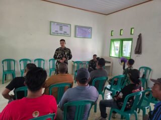 Cegah Kebakaran di Musim Kemarau, TNI Gandeng Kelompok Tani Lampung Timur