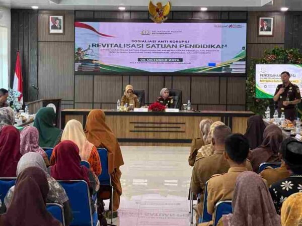 Kejari dan Pemkab Pesawaran Perkuat Pencegahan Korupsi Lewat Program Revitalisasi Satuan Pendidikan