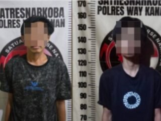 Ungkap Kasus Narkotika di Bumi Ratu, Polres Way Kanan Amankan Dua Pelaku dan 1,31 Gram Sabu