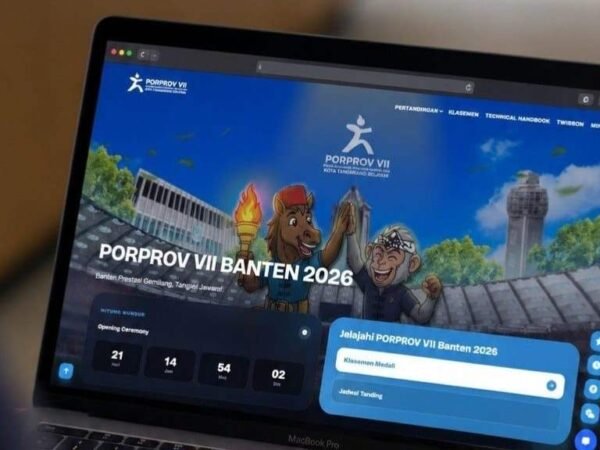 Tangsel Luncurkan Website PORPROV VII Banten 2026, Publik Bisa Akses Informasi Lewat Satu Portal