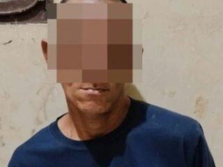 Kepergok Dorong Motor Curian, Pria 45 Tahun di Way Kanan Diamankan Warga